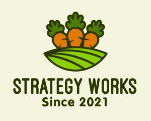 Carrot Vegetable Farm logo design