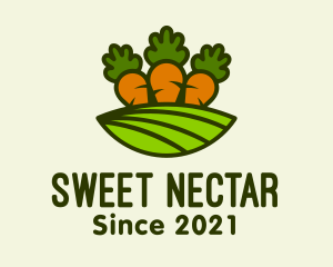 Carrot Vegetable Farm logo design