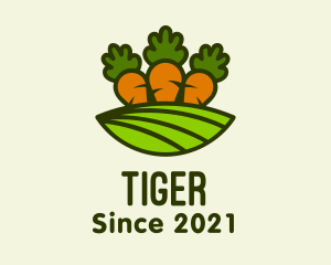 Carrot Vegetable Farm logo design