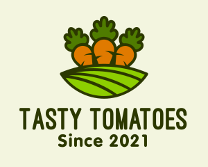 Carrot Vegetable Farm logo design