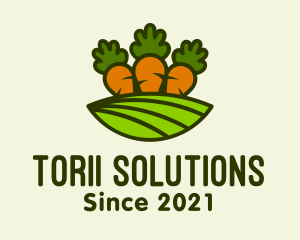 Carrot Vegetable Farm logo design