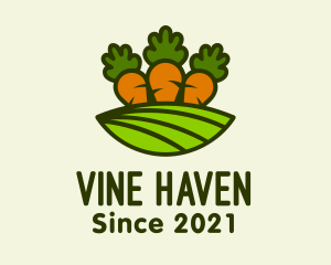 Carrot Vegetable Farm logo design