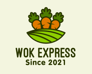 Carrot Vegetable Farm logo design