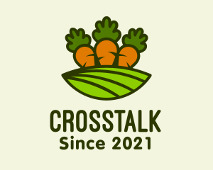 Healthy - Carrot Vegetable Farm logo design