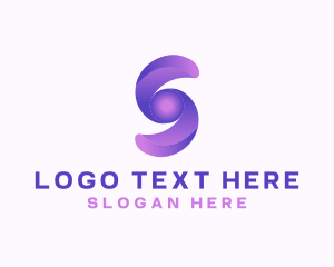 Advisory - Cyber Tech Letter S logo design