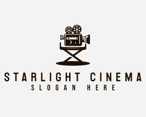 Video Camera Cinema logo design