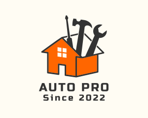 Tool - House Repair Toolbox logo design