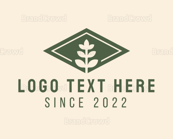 Environmental Garden Leaf Logo