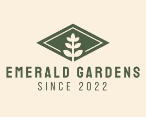 Environmental Garden Leaf  logo design