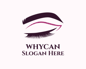 Beauty Lashes Makeup Artist Logo