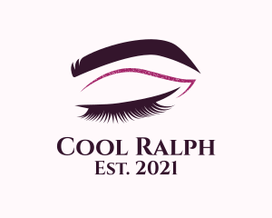 Beauty Lashes Makeup Artist logo design