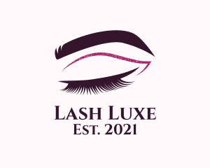 Lash - Beauty Lashes Makeup Artist logo design