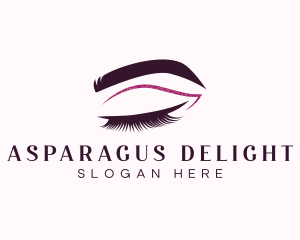 Beauty Lashes Makeup Artist logo design