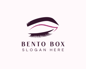 Beauty Lashes Makeup Artist logo design