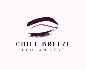 Beauty Lashes Makeup Artist logo design