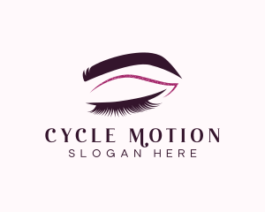 Beauty Lashes Makeup Artist logo design