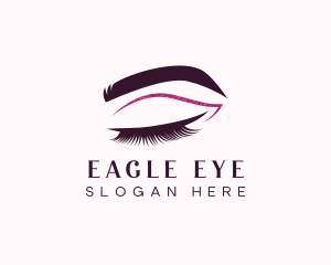 Beauty Lashes Makeup Artist logo design