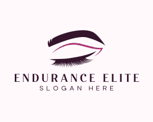 Beauty Lashes Makeup Artist logo design