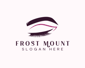 Beauty Lashes Makeup Artist logo design