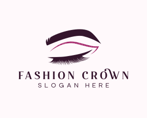 Beauty Lashes Makeup Artist logo design