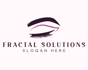 Beauty Lashes Makeup Artist logo design