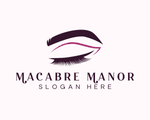 Beauty Lashes Makeup Artist logo design