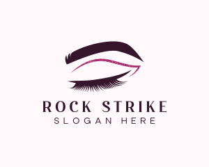 Beauty Lashes Makeup Artist logo design