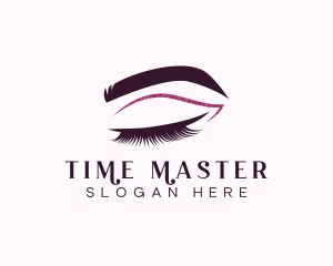 Beauty Lashes Makeup Artist logo design