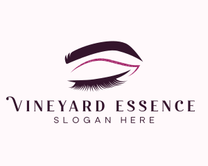 Beauty Lashes Makeup Artist logo design