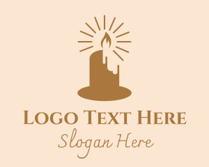 Scented Candle Light Logo
