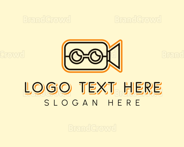 Video Camera Vlog Logo