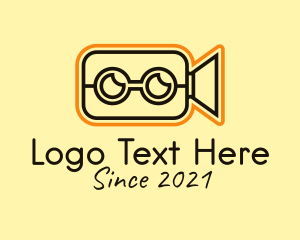 Vlog - Video Camera Vlog logo design