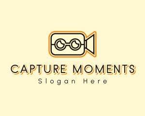 Video Camera Vlog Logo