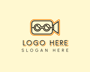 Media - Video Camera Vlog logo design