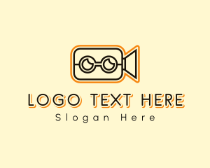 Video Camera Vlog Logo