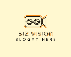 Video Camera Vlog logo design