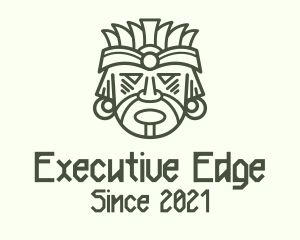 Chief - Mayan War Chief logo design