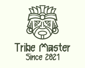 Mayan War Chief logo design