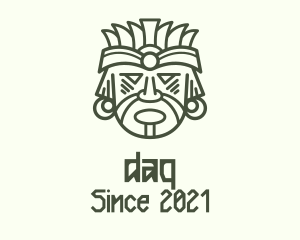 Cultural - Mayan War Chief logo design