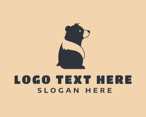 Bear - Baby Bear Daycare logo design