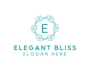 Bloom - Flower Garland Wedding Planner logo design