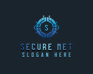 Cybersecurity - Ai Tech Cybersecurity logo design