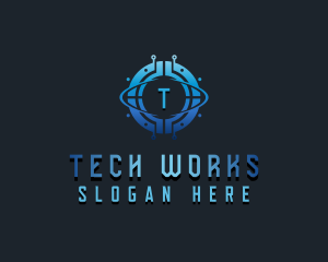 Ai Tech Cybersecurity logo design