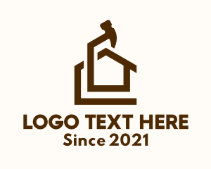 Residence - Hammer Home Repair logo design