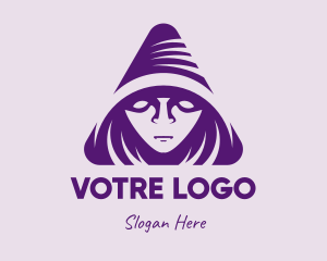 Violet - Violet Triangular Wizard logo design