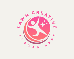 Creative Disco Dance logo design