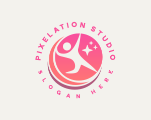 Creative Disco Dance logo design