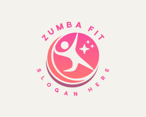 Zumba - Creative Disco Dance logo design