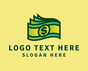 Loan - Cash Money Bill logo design