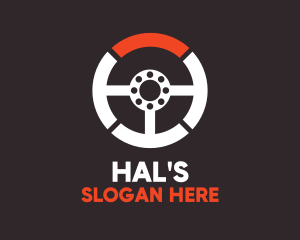 Automobile - Steering Wheel Automotive Services logo design